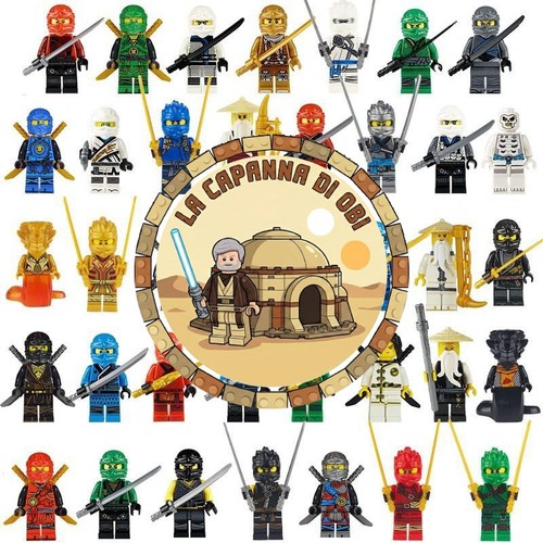 Lego ninjago minifigures - ninjago,