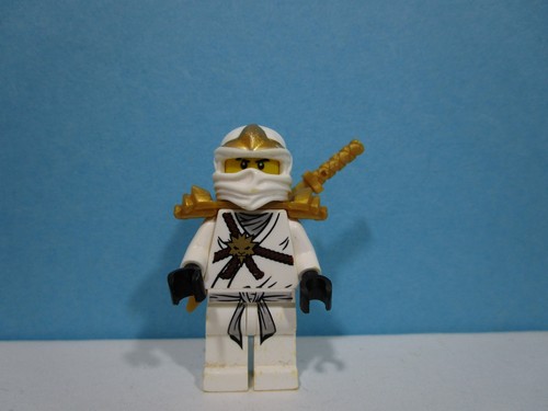 Lego minifigure ninjago zane - ninjago,